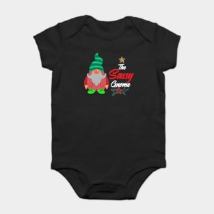 The Sassy Gnome Matching Family Christmas shirt Baby Bodysuit